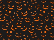 Dark Fear Halloween Vinyl Wrap Pattern