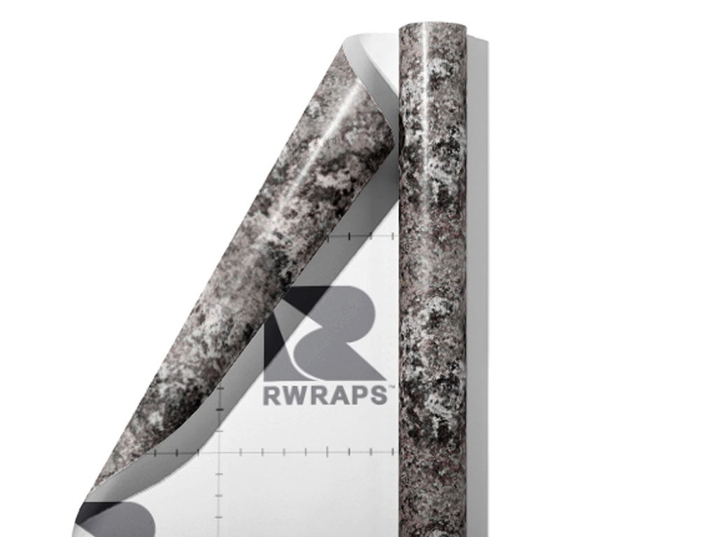Blotted Cement Rust Wrap Film Sheets
