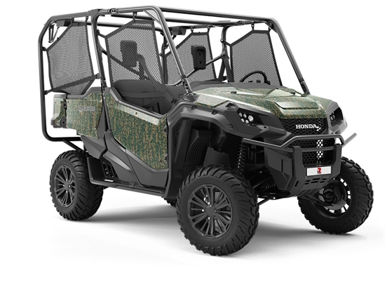 Contaminated Forest Rust Utility Vehicle Vinyl Wrap