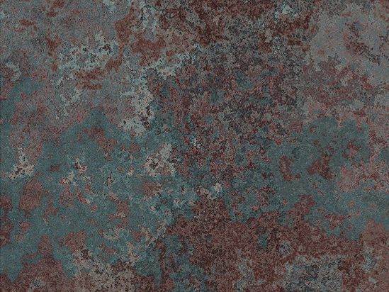 Corroded Sea Rust Vinyl Wrap Pattern