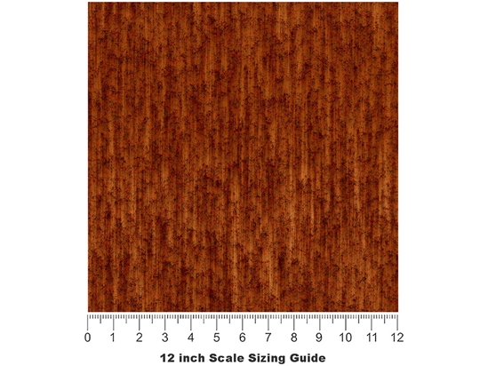 Corrosion Conformity Rust Vinyl Film Pattern Size 12 inch Scale