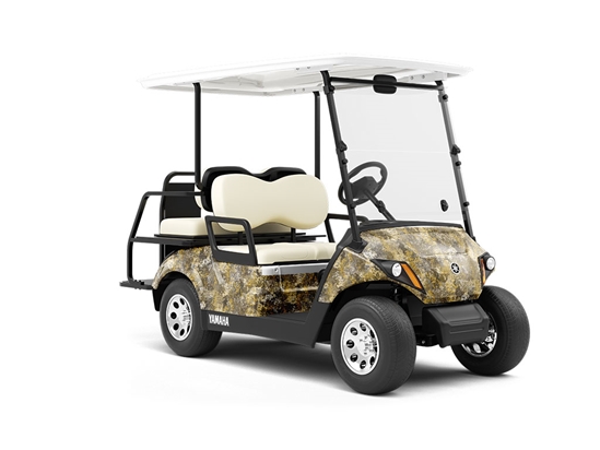 Sulfur Patina Rust Wrapped Golf Cart