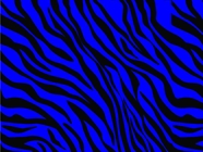 Blue Tiger Vinyl Wrap Pattern