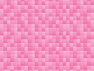 Pink Tile Vinyl Wrap Pattern