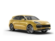 Rwraps 3D Carbon Fiber Gold (Digital) SUV Wraps