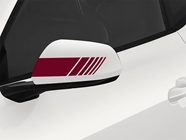3M Burgundy Side-View Mirror Decal