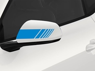 3M Light Blue Side-View Mirror Decal