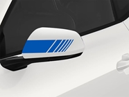 3M Azure Blue Side-View Mirror Decal