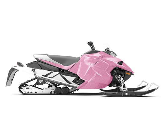 Rwraps 4D Carbon Fiber Pink Do-It-Yourself Snowmobile Wraps