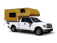Rwraps 3D Carbon Fiber Gold (Digital) Truck Camper Wraps
