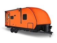 Rwraps Gloss Orange (Fire) 5th Wheel Travel Trailer Wraps