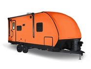 Rwraps Hyper Gloss Orange Travel Trailer Wraps
