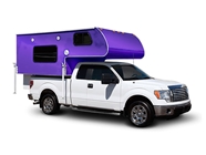Rwraps Matte Chrome Purple Truck Camper Wraps