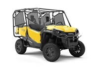 Rwraps Gloss Metallic Yellow Utility Task Vehicle Wraps