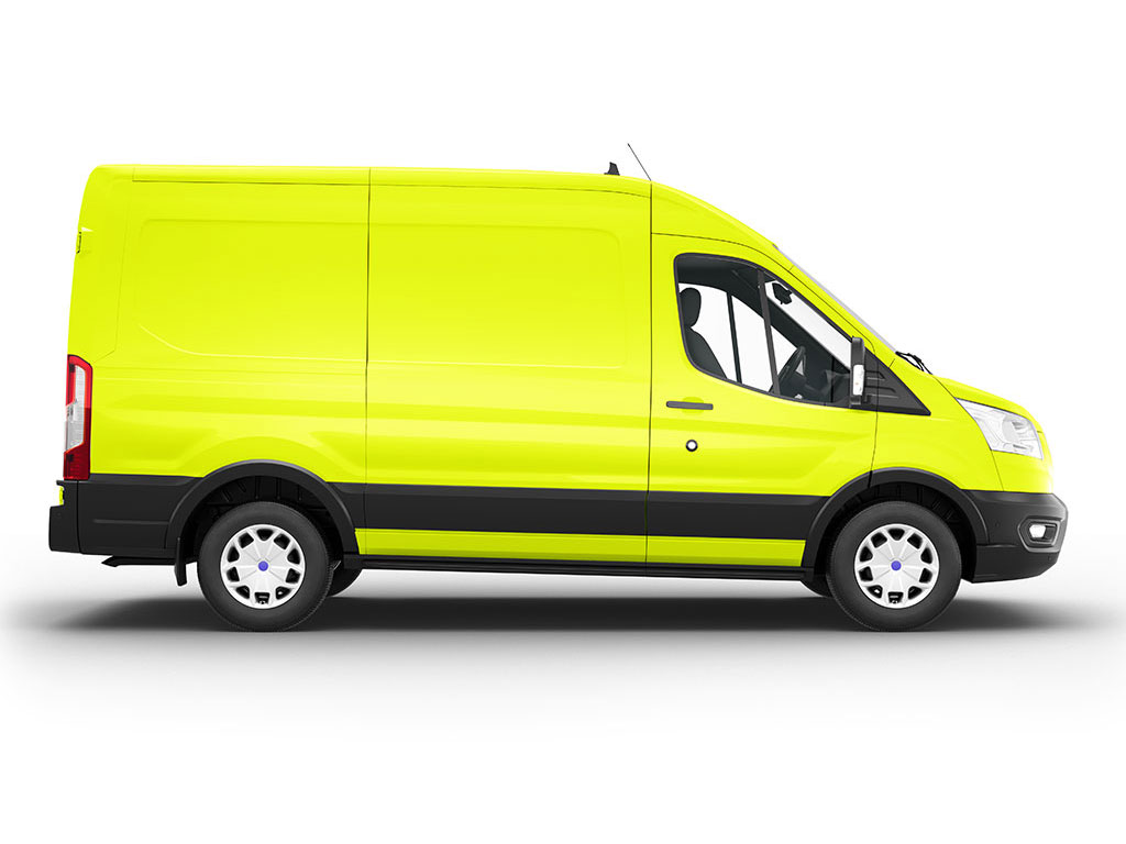3M 1080 Satin Neon Fluorescent Yellow Do-It-Yourself Van Wraps