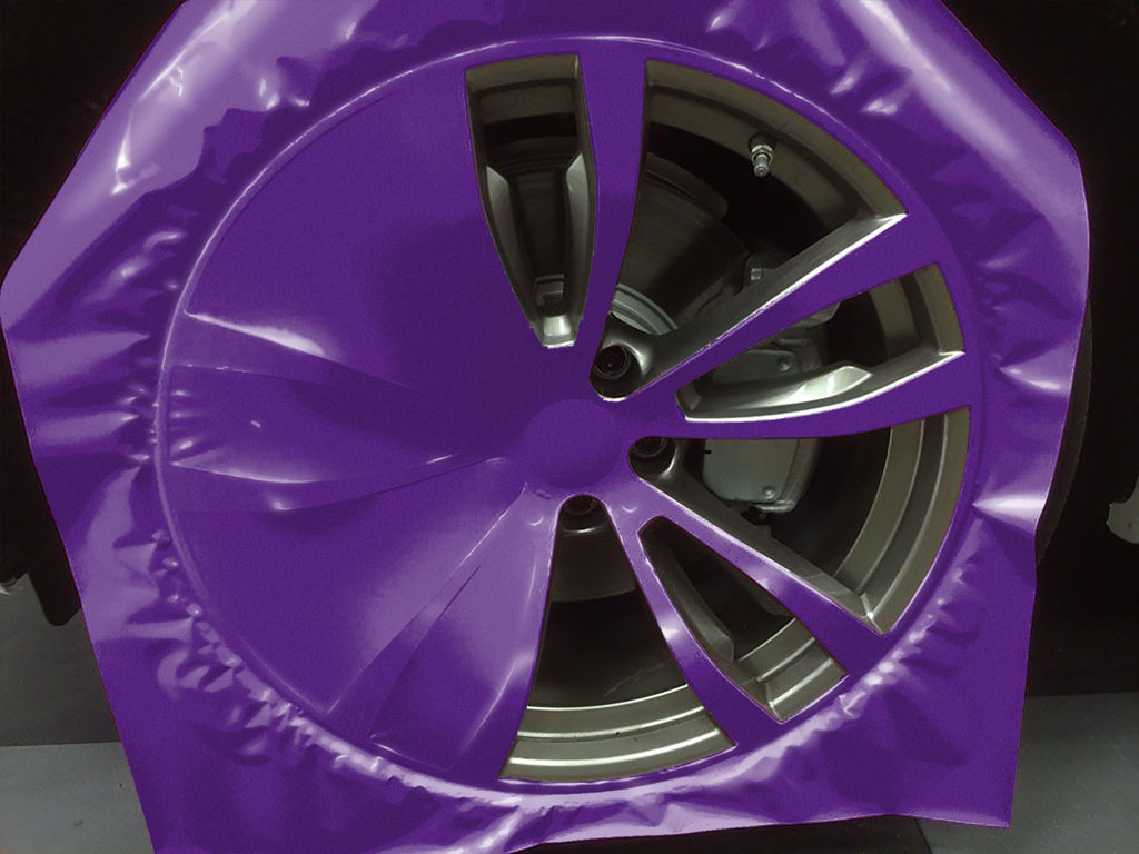 3M™ 1080 Gloss Plum Explosion Custom Wheel Installation Process