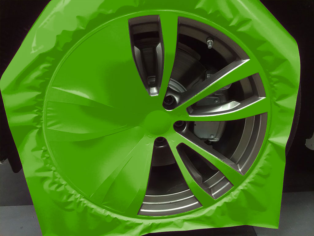 3M™ 2080 Satin Apple Green Custom Wheel Installation Process