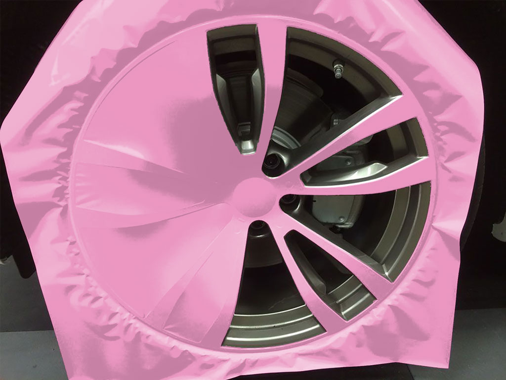 Avery Dennison™ SW900 Satin Bubblegum Pink Custom Wheel Installation Process