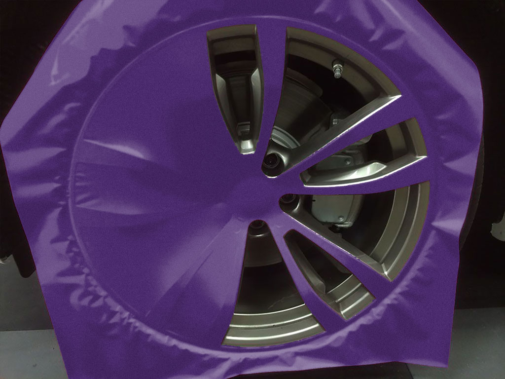 Avery Dennison™ SW900 Matte Metallic Purple Custom Wheel Installation Process