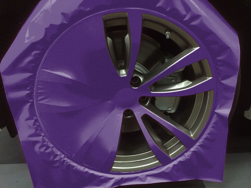 Avery Dennison™ SW900 Satin Purple Metallic Custom Wheel Installation Process
