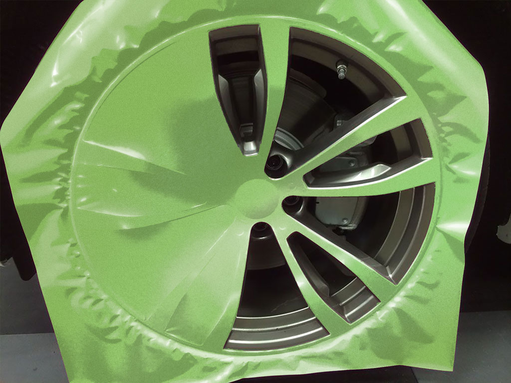 Avery Dennison™ SW900 Gloss Light Green Pearl Custom Wheel Installation Process