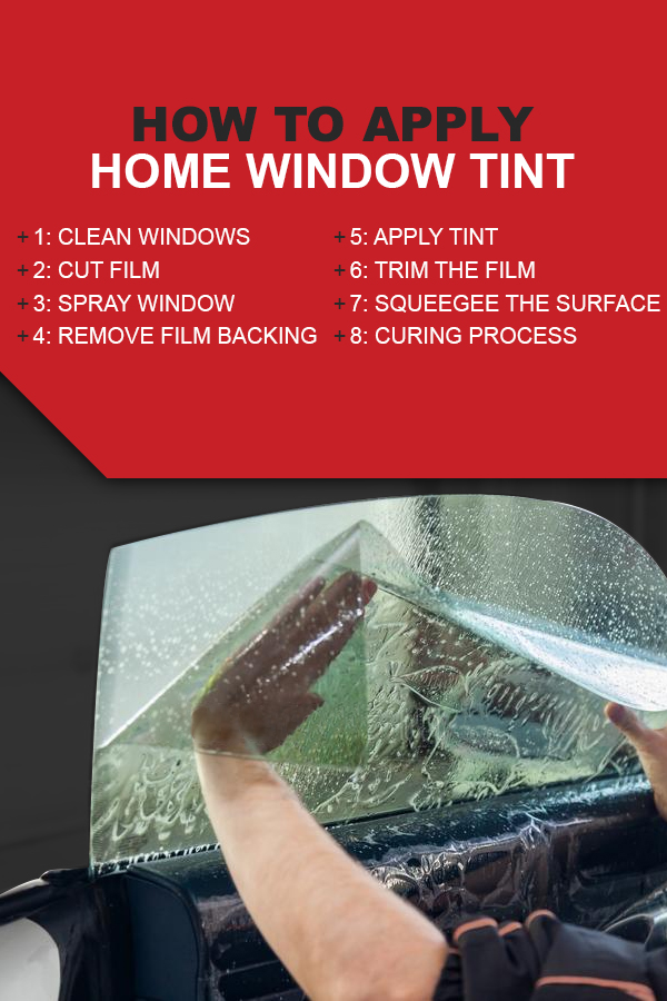 How to Apply Home Window Tint