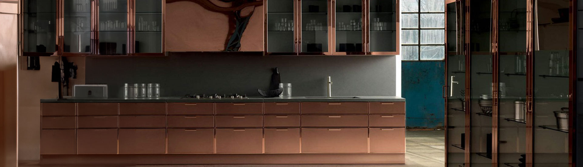 Bronze Kitchen Cabinet Wraps