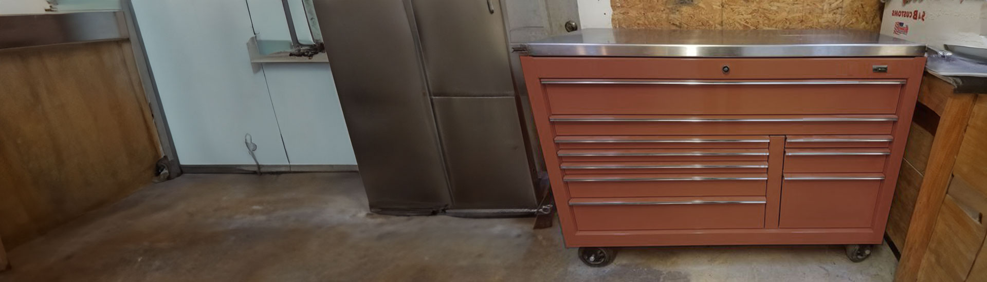 Brown Tool Cabinet Wraps