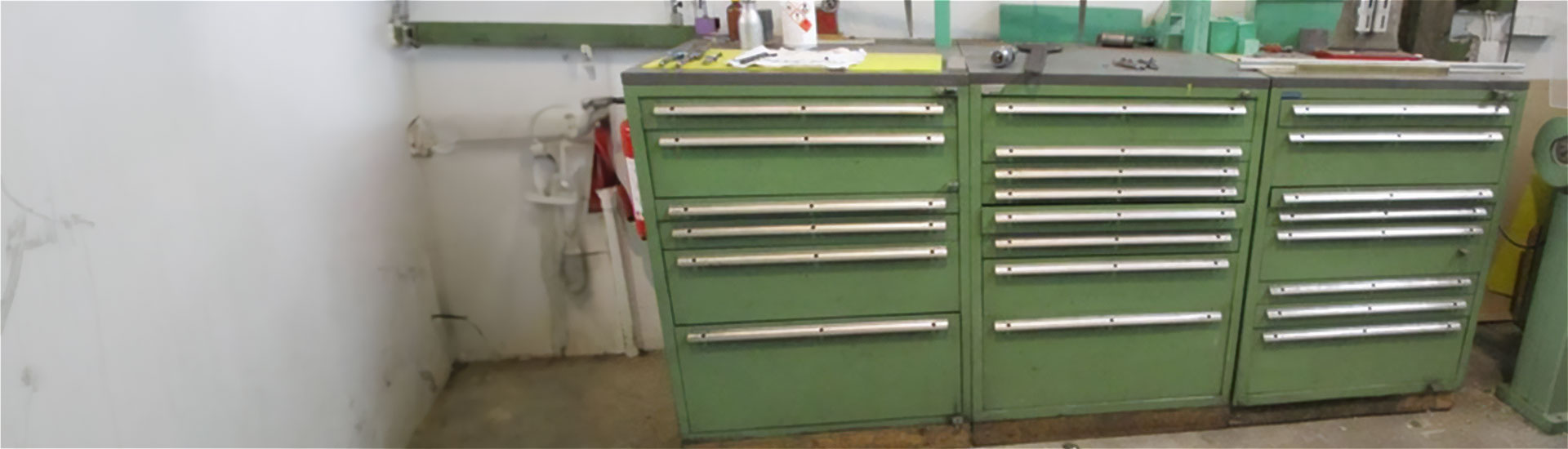 Olive Tool Cabinet Wraps