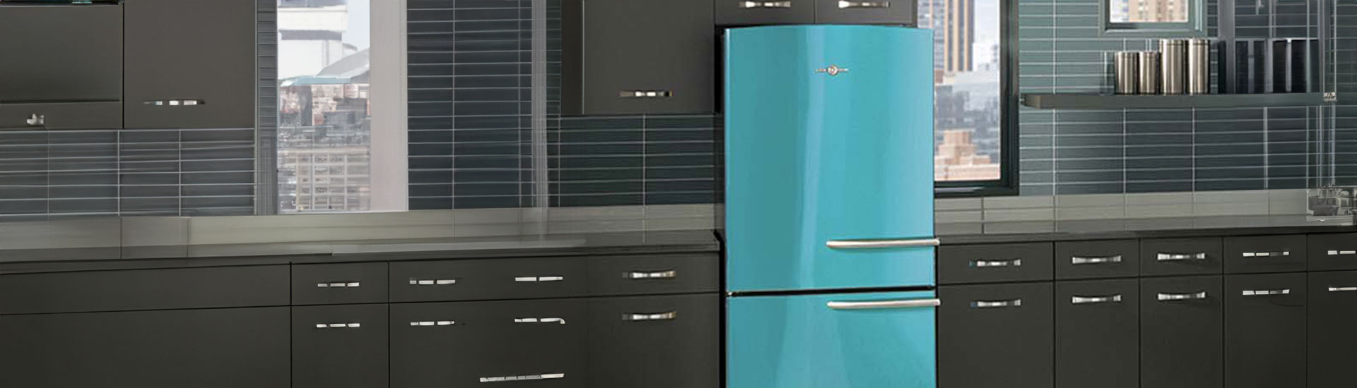 Turquoise Refrigerator Wraps