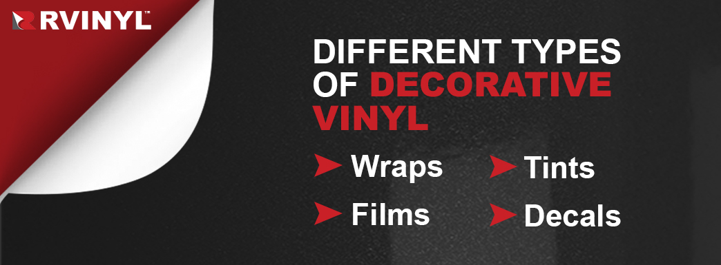 types of decorative vinyl