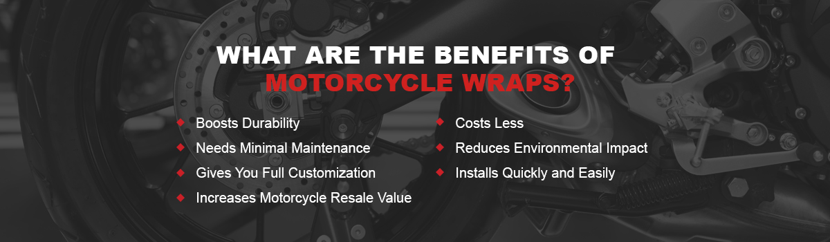 What Are the Benefits of Motorcycle Wraps