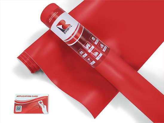 3M 2080 Matte Red Motorcycle Wrap Color Film