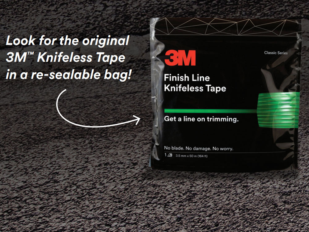 3M Knifeless Finish Line Tape In Re-Sealable Bag