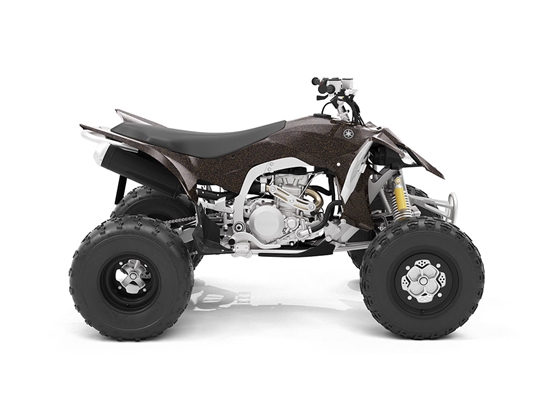 3M 2080 Satin Gold Dust Black Do-It-Yourself ATV Wraps