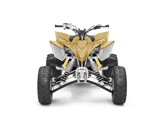 Rwraps 3D Carbon Fiber Gold (Digital) DIY ATV Wraps