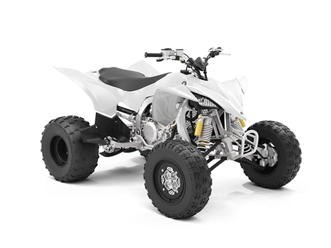 Rwraps™ 3D Carbon Fiber White ATV Wraps (Discontinued)