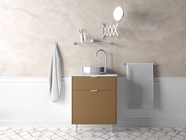 Avery Dennison SW900 Gloss Metallic Gold Bathroom Cabinetry Wraps