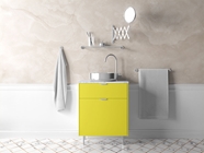 Avery Dennison SW900 Gloss Ambulance Yellow Bathroom Cabinetry Wraps