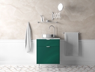 Avery Dennison SW900 Gloss Dark Green Pearl Bathroom Cabinetry Wraps