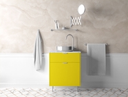 ORACAL 970RA Gloss Canary Yellow Bathroom Cabinetry Wraps