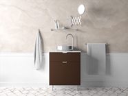 ORACAL 970RA Metallic Orient Brown Bathroom Cabinetry Wraps