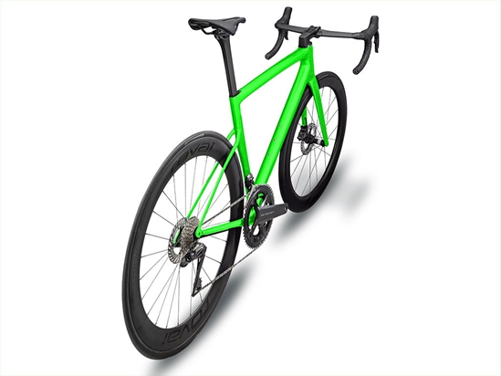3M 1080 Satin Neon Fluorescent Green Bicycle Vinyl Wraps