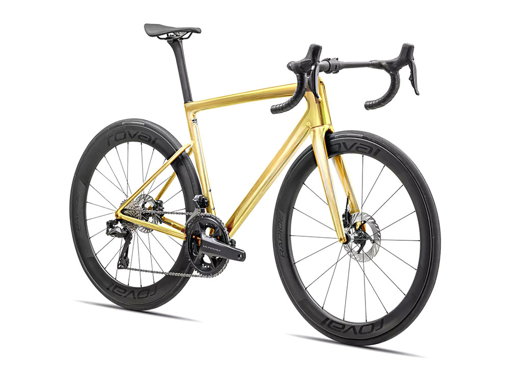 Avery Dennison SF 100 Gold Chrome Bike Vehicle Wraps