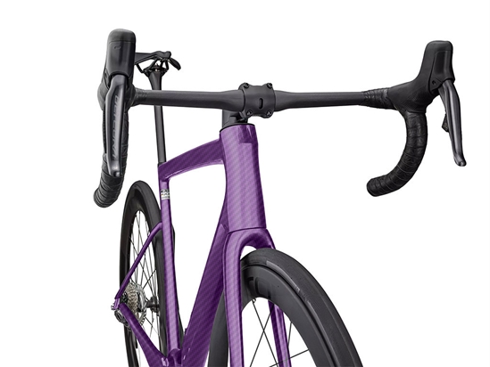 Rwraps 3D Carbon Fiber Purple DIY Bicycle Wraps