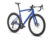 Rwraps 4D Carbon Fiber Blue Bike Vehicle Wraps