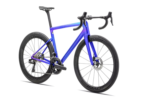 Rwraps™ Holographic Chrome Blue Neochrome Bicycle Wraps