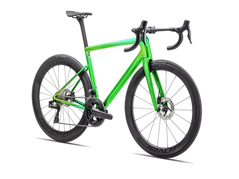 Rwraps™ Holographic Chrome Green Neochrome Bicycle Wraps