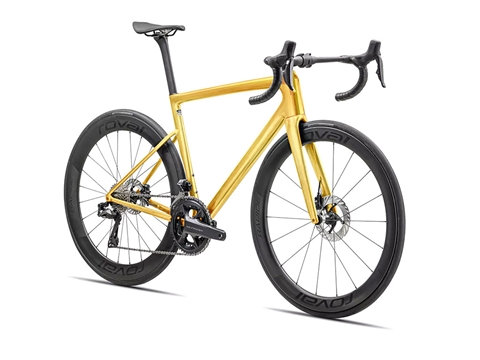 Rwraps™ Matte Chrome Gold Bicycle Wraps