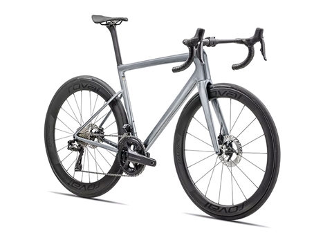 Rwraps™ Matte Chrome Dark Gray Fog (Metallic) Bicycle Wraps